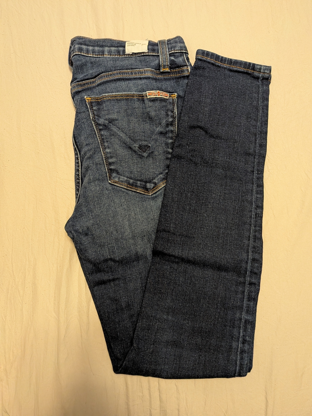 SOLD - Hudson Midrise Natalie Ankle Skinny Jeans